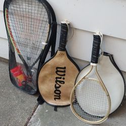 3 Racquetball Racquets