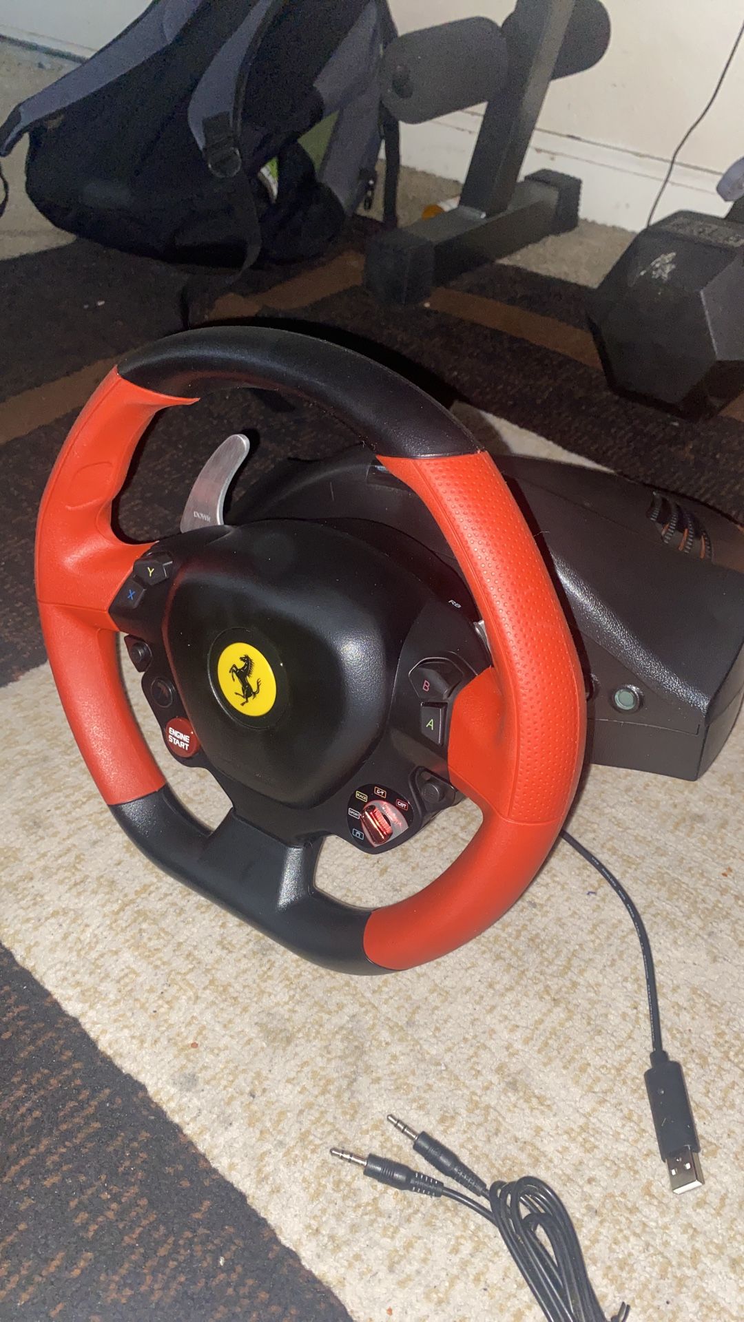 Thrust master Ferrari racing Xbox