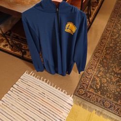 Golden State Warriors Light Jacket With Hoodie 