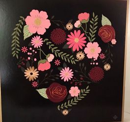 ❤️ HEART WALL FRAMED ART