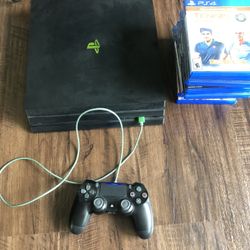 Playstation 4 With 11 Games /1 DualShock Wireless Controller 