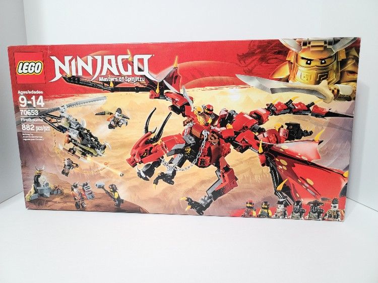 LEGO Ninjago Firstbourne Red Dragon 70653 New Sealed