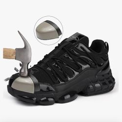 Steel Toe Shoes Size 9m/10.5w