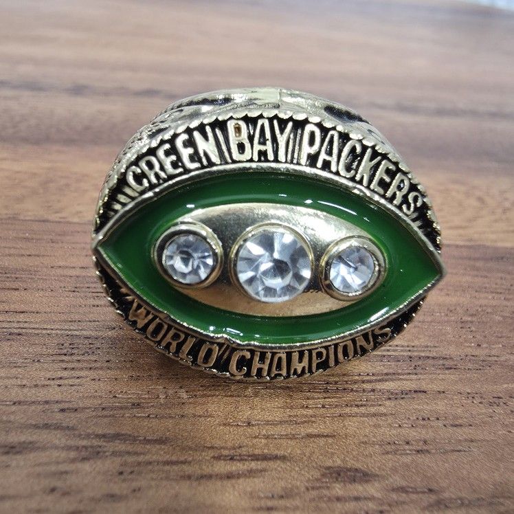 Green Bay Packers 1967 Championship Ring Men's Size 11 Fan Edition Starr