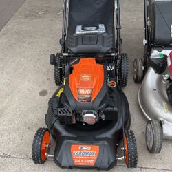 Yard max Rear Wheel Drive. 