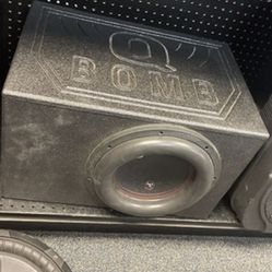 12” Subwoofer Speaker In Box