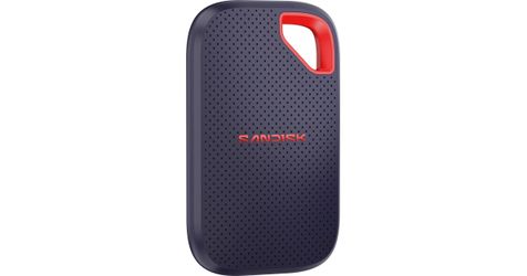 Sandisk 4TB Extreme Portable SSD, Up to 1050MB/s Read Speeds 