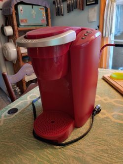 Keurig Single-Serve Coffee Maker Red