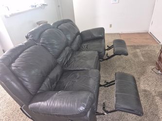 Black couch