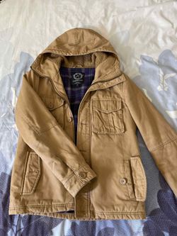 Legendary Goods Beige Hoodie Jacket Small
