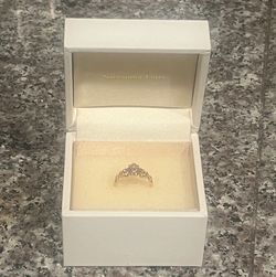 samantha tiara princess peach ring - size 5