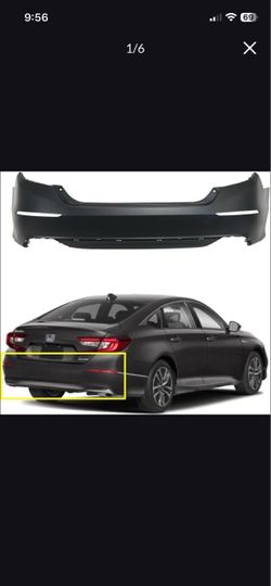 Honda accord ex-l 2018’-2022’ rear bumper complete read description