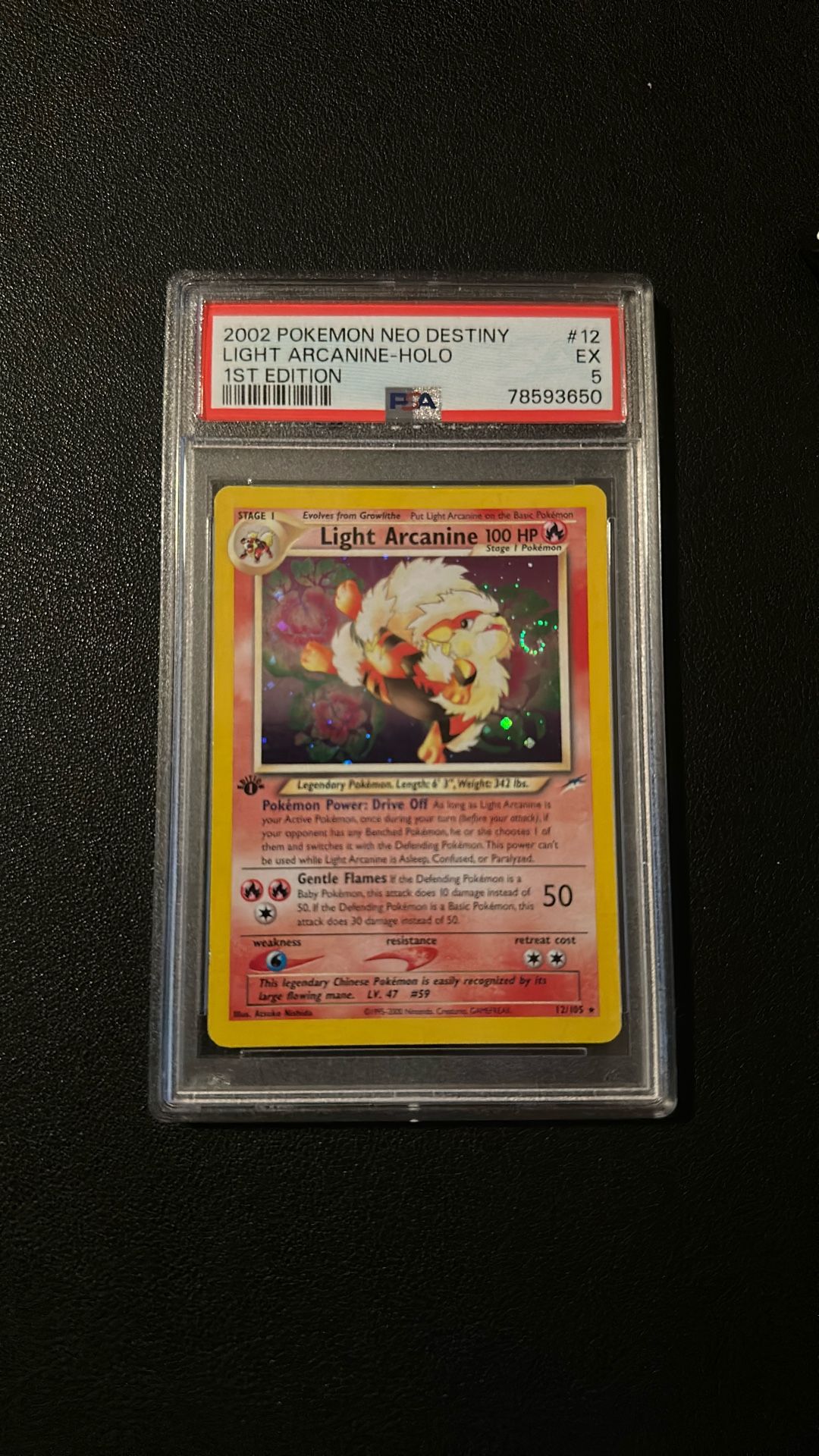 Light Arcanine 1st Edition