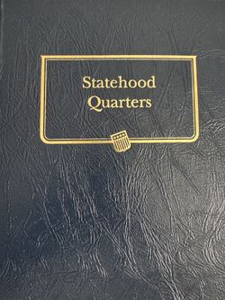 1999-2008 Washington State Quarters Complete Set of 50 coins Whitman Album, 25C