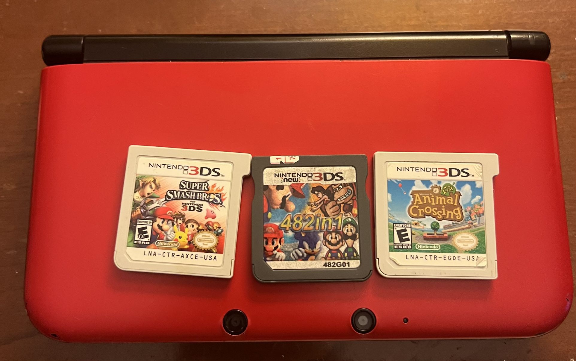Nintendo 3Ds Xl And 482 Games “please see discretion”