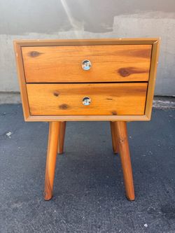 Mid century nightstand