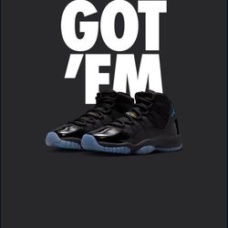 Jordan 11 Gamma Size 4y / 6w