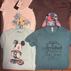 Women’s Disney-Themed T-Shirts