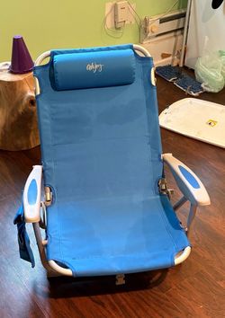 Wejoy Blue Folding Beach Chair