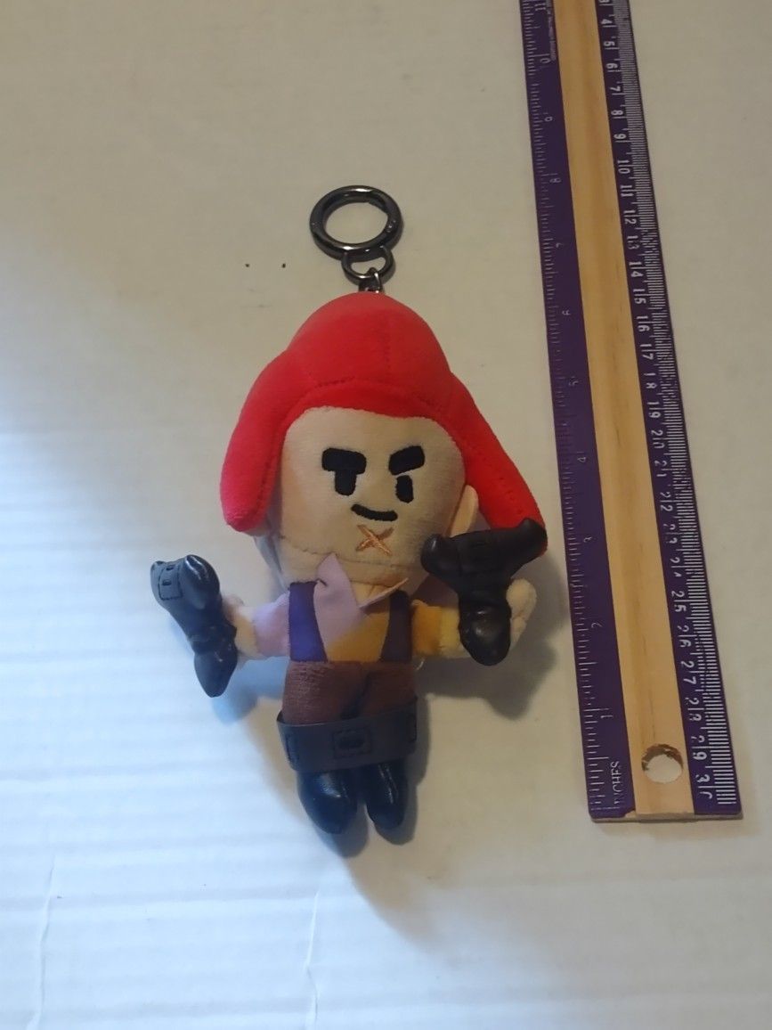 Nice Brawl Stars Colt Plush Key Chain