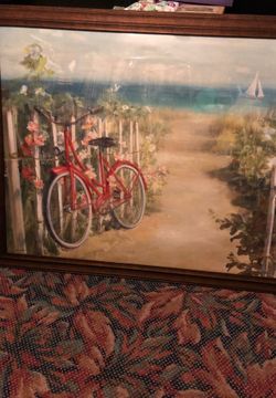 Bicycle in the beach