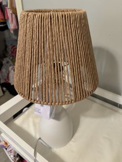 Woven Home Goods Table Lamp