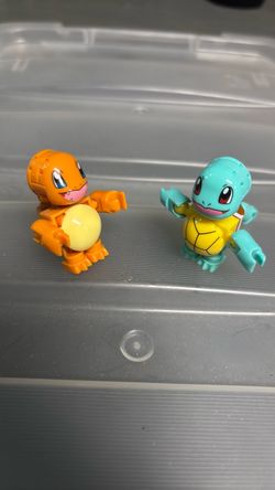 Mega Construx Charmander & Squirtle Figures