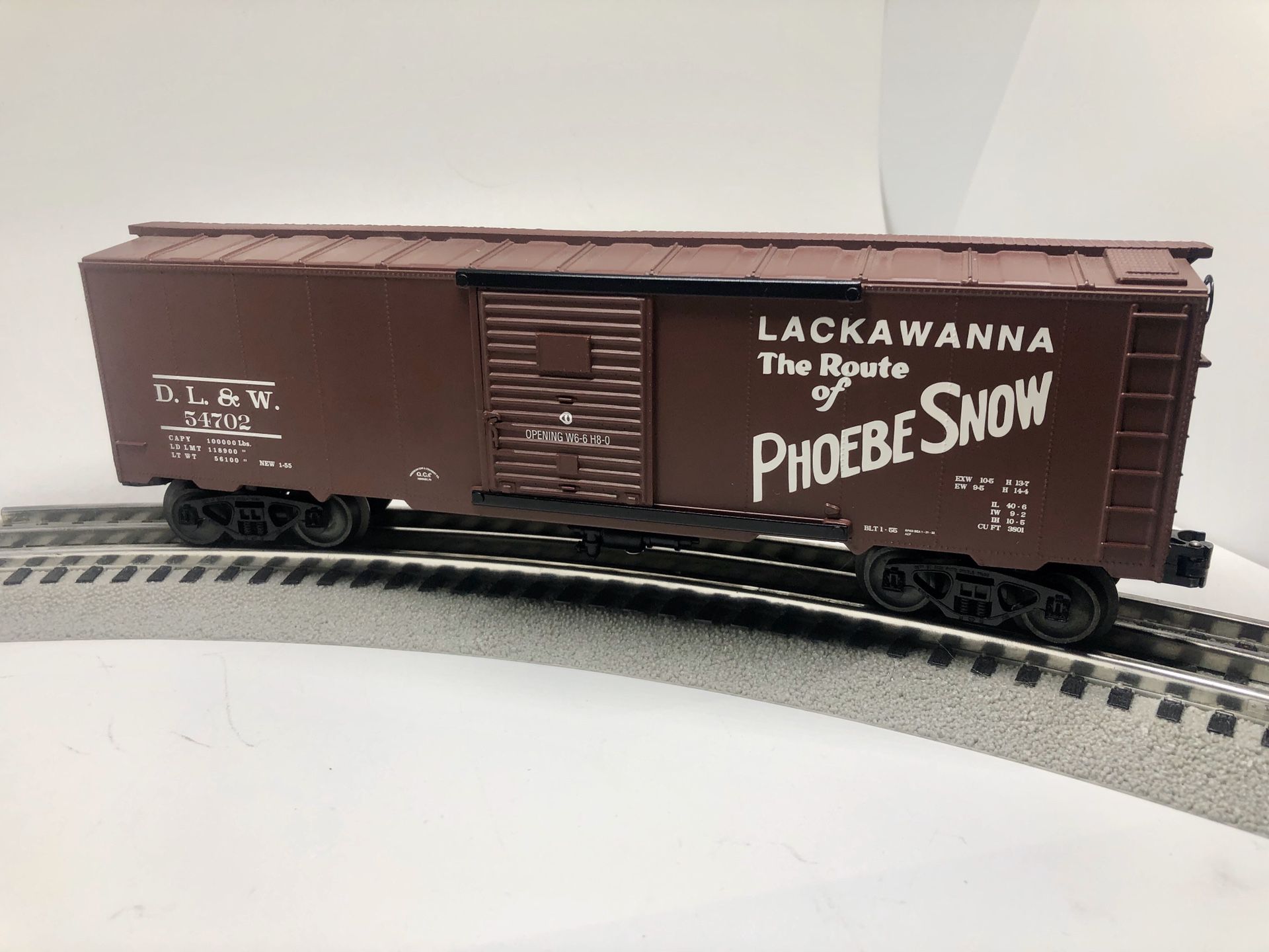 O gauge Williams Bachmann Lackawanna “the route of phoebe snow” D.L. & W. 54702s