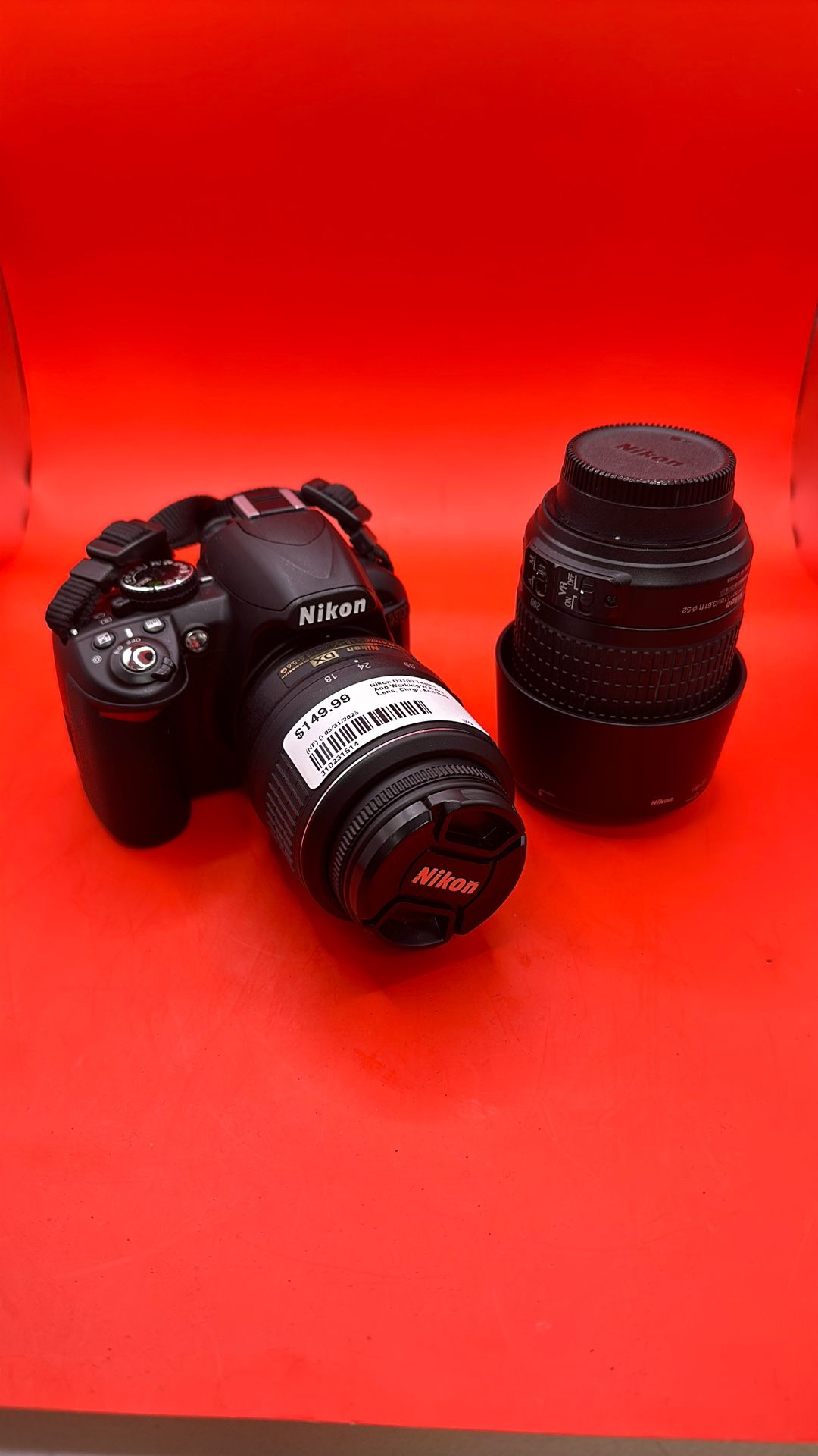 Nikon D3100 Camera W/ Lens