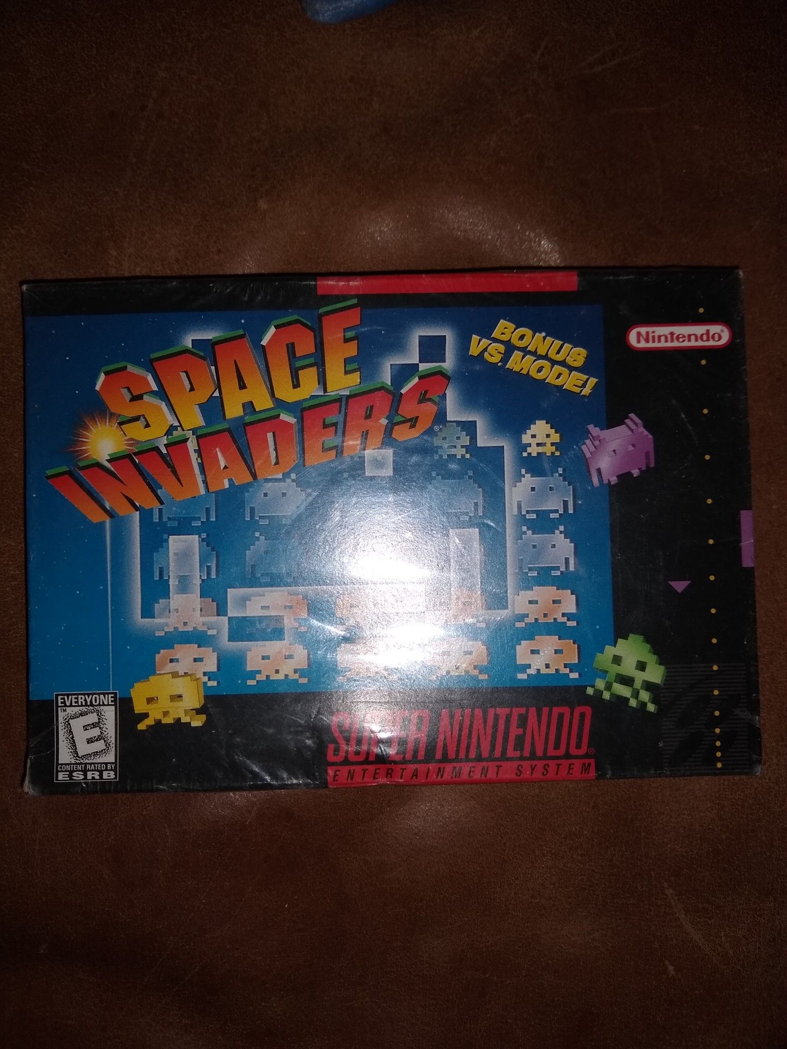 Space Invaders super Nintendo game