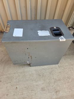 Heavy-Duty Locking Van Center Console Security Storage Box – Cargo/Work Van
