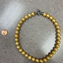 Cultured Freshwater Pearl Gold