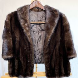 Vintage Mink Fur Cape/stole