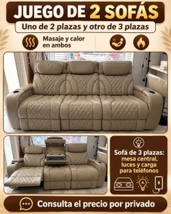 Sofa Doble Y Triple