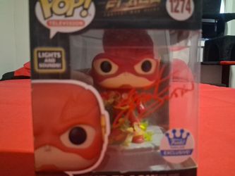 Signed The Flash Funko Pop