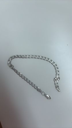 Real silver bracelet