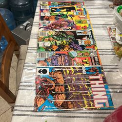Set Of 7 Marvel Comic Books 