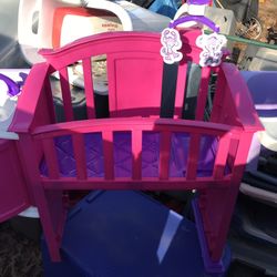 Kids Play Crib For Large Doll Only $15