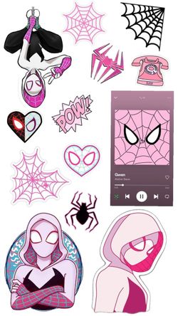 Spider-Gwen Sticker Pack