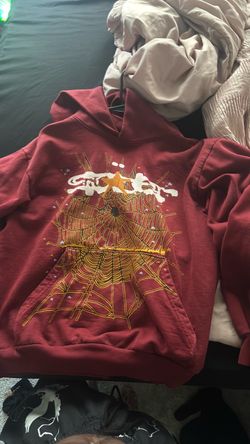 Red sp5der hoodie