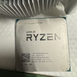 Combo ryzen 7 1700 8c/16t 4.3 Hz And 16 Gb Of Ram 2666hz, M.2 256GB Negotiable 