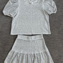 Top And Skirt Set