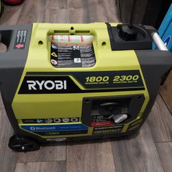 RYOBI GENERETOR 2300 STARTING WATTS BLUETOOTH WIRELESS TECHNOLOGY 