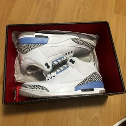Jordan 3 UNC sz 8 USED 