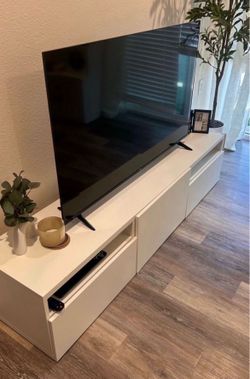 White TV Stand