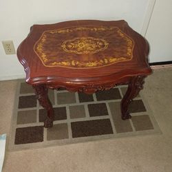 Real Wood End Table