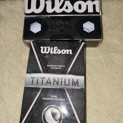 Gold Balls. 3 Boxes Total New In Box