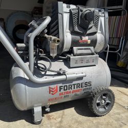 Fortress Ultra Quiet Air Compressor – 10 Gal, 175 PSI