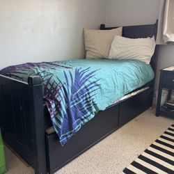 Pottery Barn Kids Camp Bed with Trundle (twin)