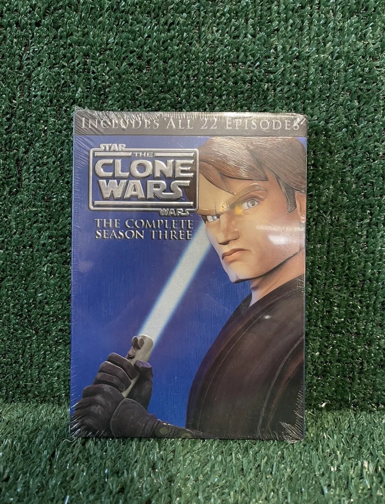 Star Wars: The Clone Wars The Complete Season 3 (DVD,2011) 22 Episodes -Sealed.